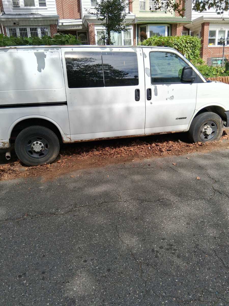 Photographic documentation of the work as submitted to the city's 311 record.