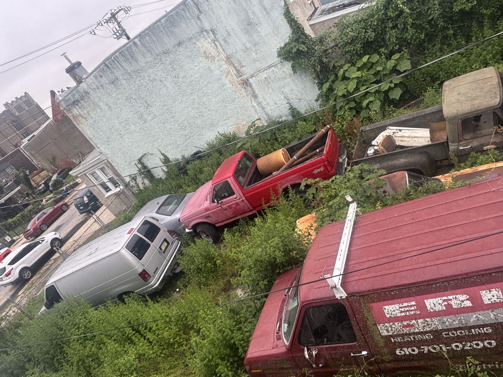 Photographic documentation of the work as submitted to the city's 311 record.