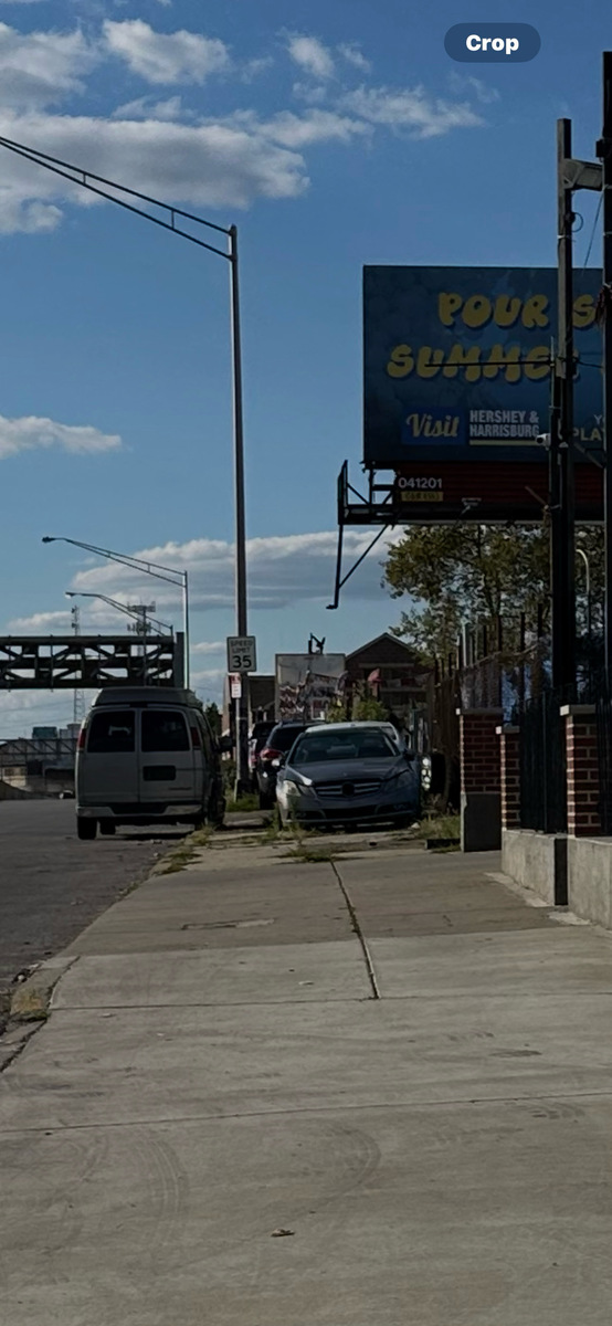 Photographic documentation of the work as submitted to the city's 311 record.