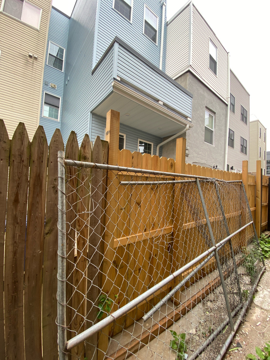 Photographic documentation of the work as submitted to the city's 311 record.