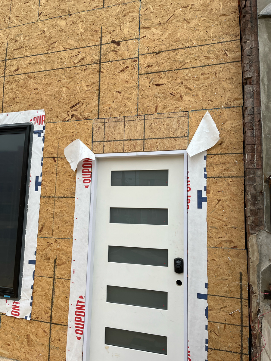 Photographic documentation of the work as submitted to the city's 311 record.