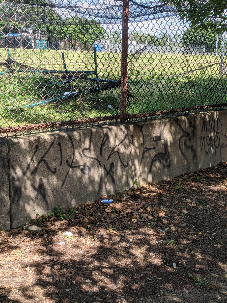 Photographic documentation of the work as submitted to the city's 311 record.