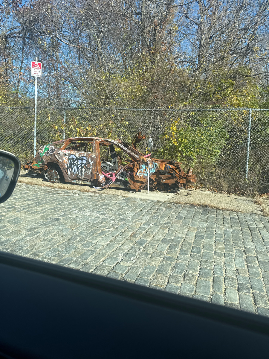 Photographic documentation of the work as submitted to the city's 311 record.