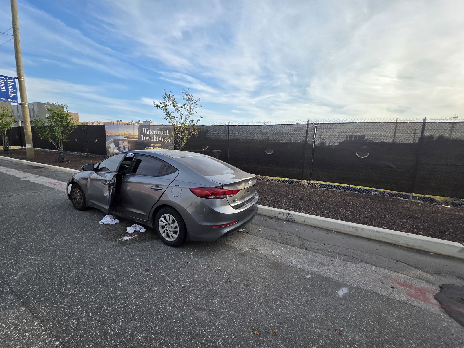 Photographic documentation of the work as submitted to the city's 311 record.