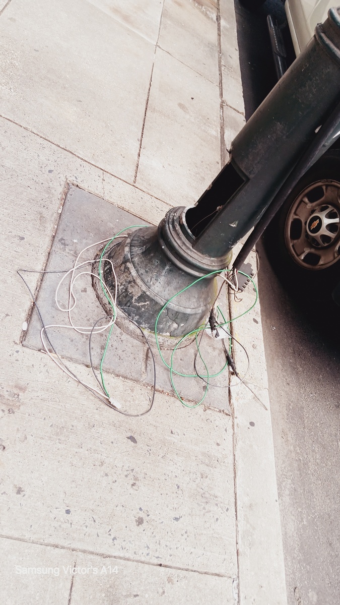 Photographic documentation of the work as submitted to the city's 311 record.