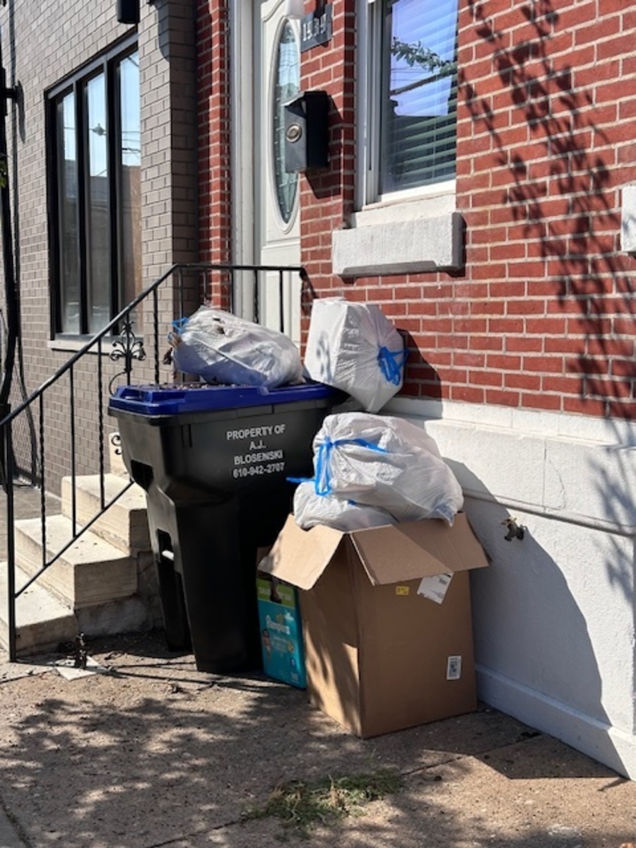 Photographic documentation of the work as submitted to the city's 311 record.