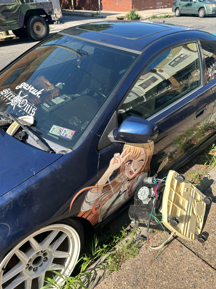 Photographic documentation of the work as submitted to the city's 311 record.