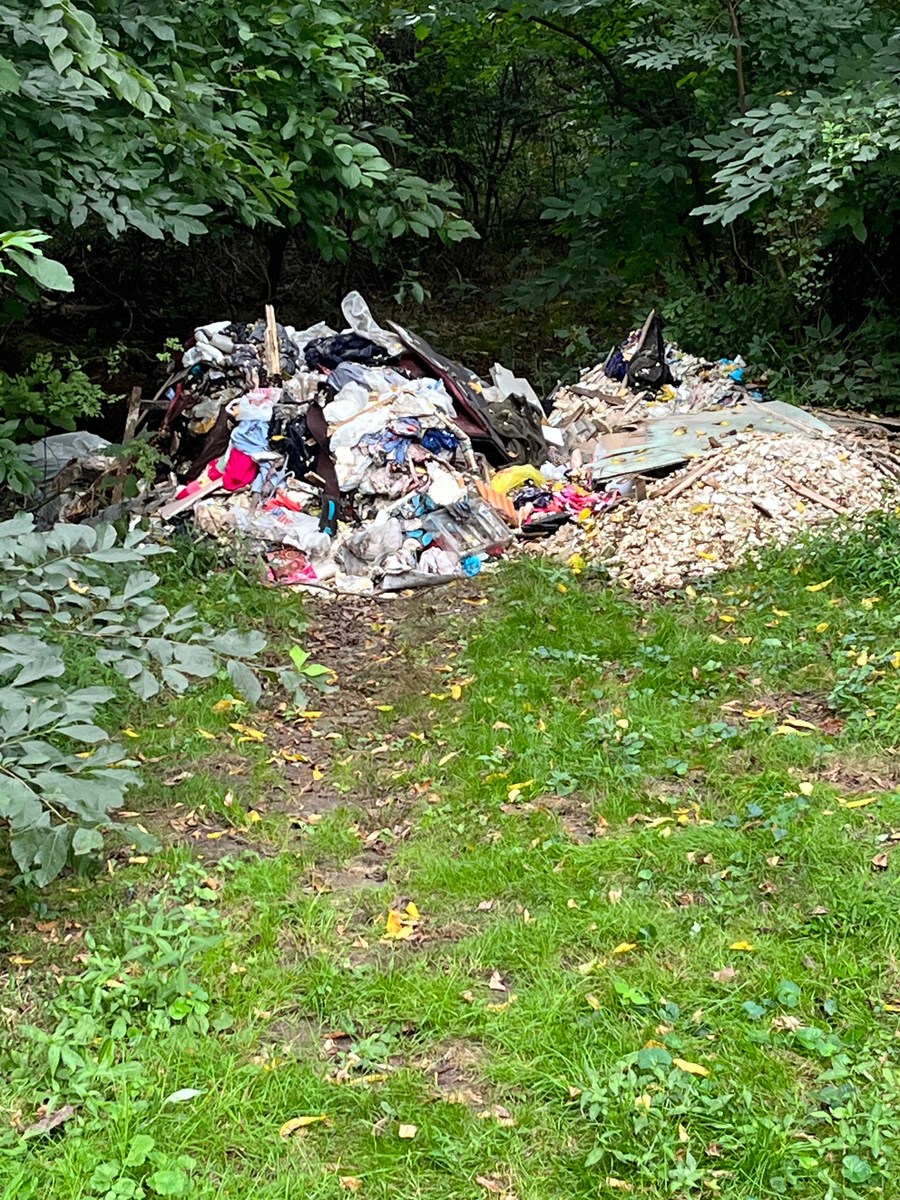 Photographic documentation of the work as submitted to the city's 311 record.