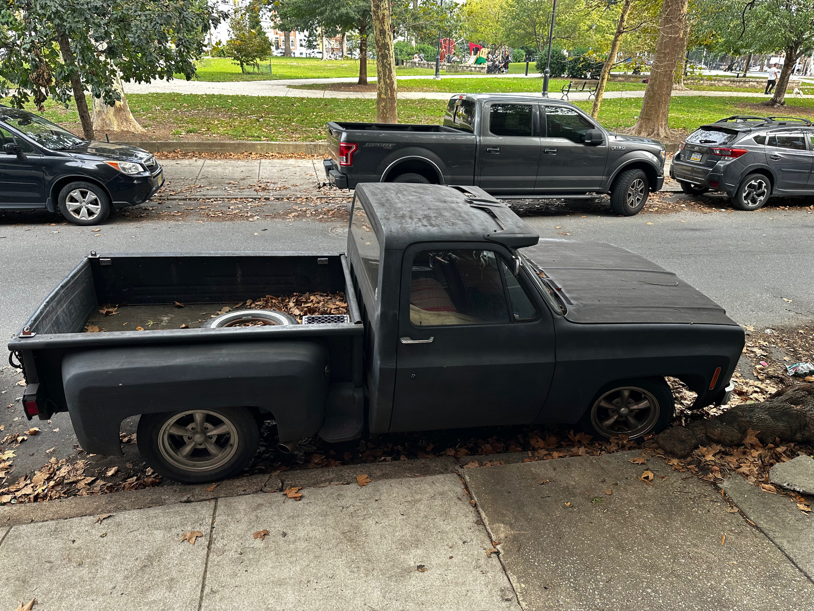 Photographic documentation of the work as submitted to the city's 311 record.