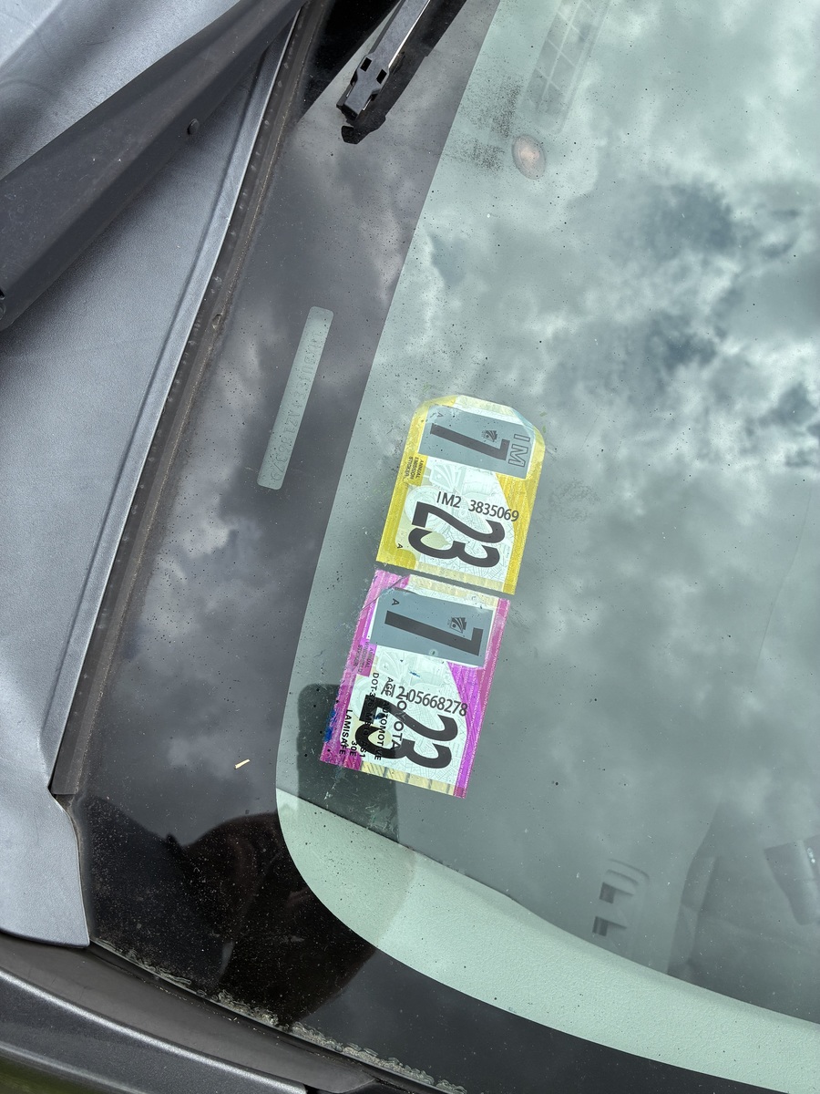 Photographic documentation of the work as submitted to the city's 311 record.
