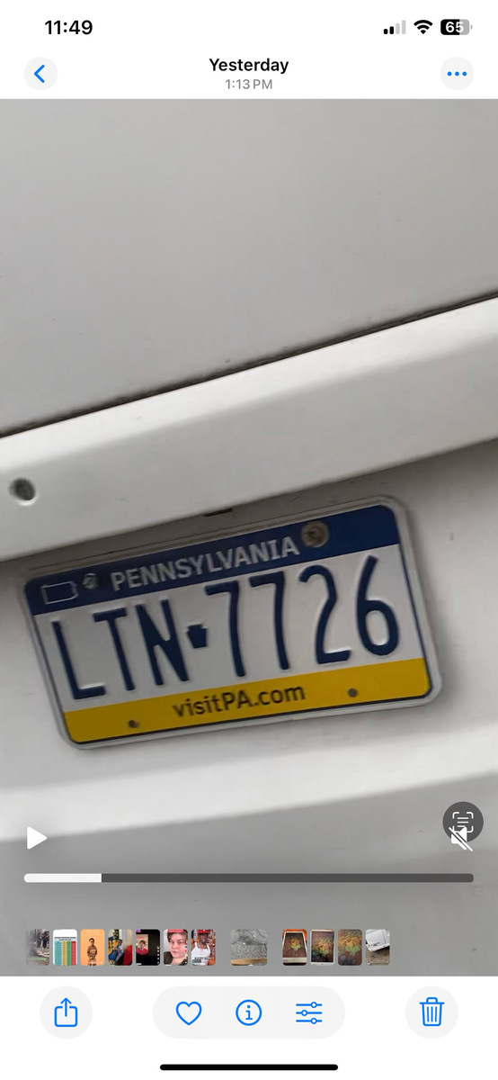 Photographic documentation of the work as submitted to the city's 311 record.