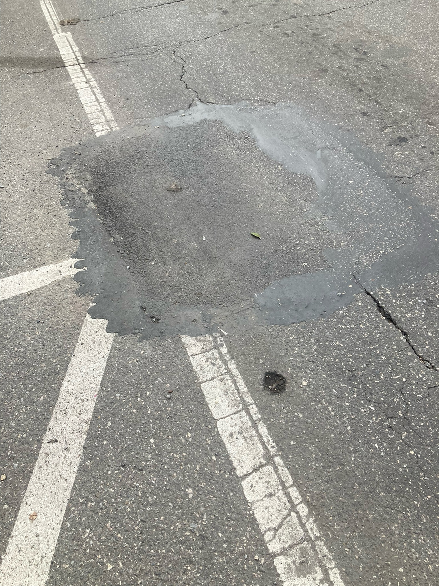 Photographic documentation of the work as submitted to the city's 311 record.