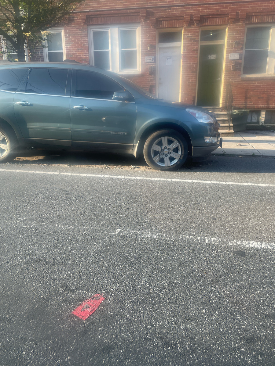 Photographic documentation of the work as submitted to the city's 311 record.