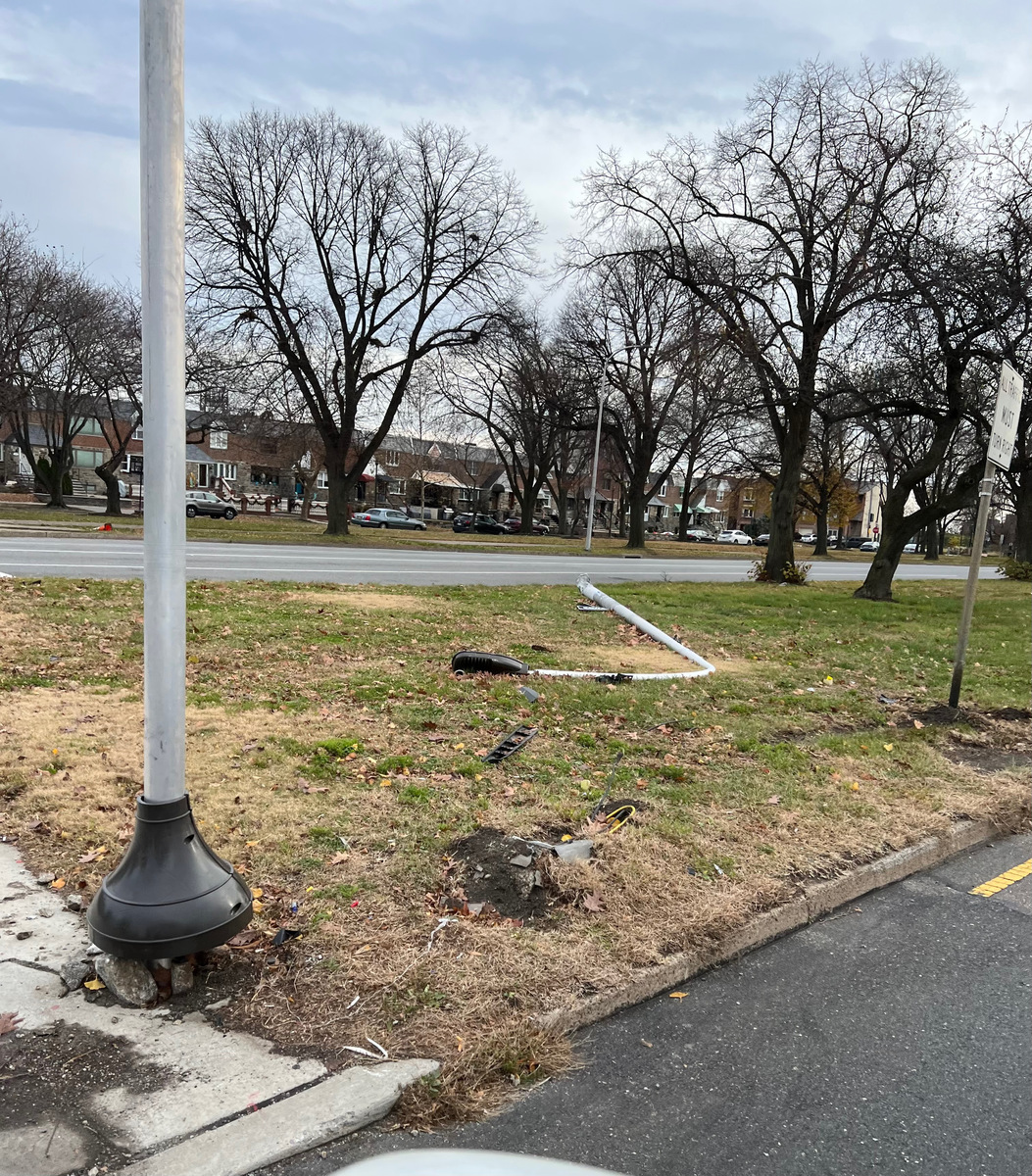 Photographic documentation of the work as submitted to the city's 311 record.