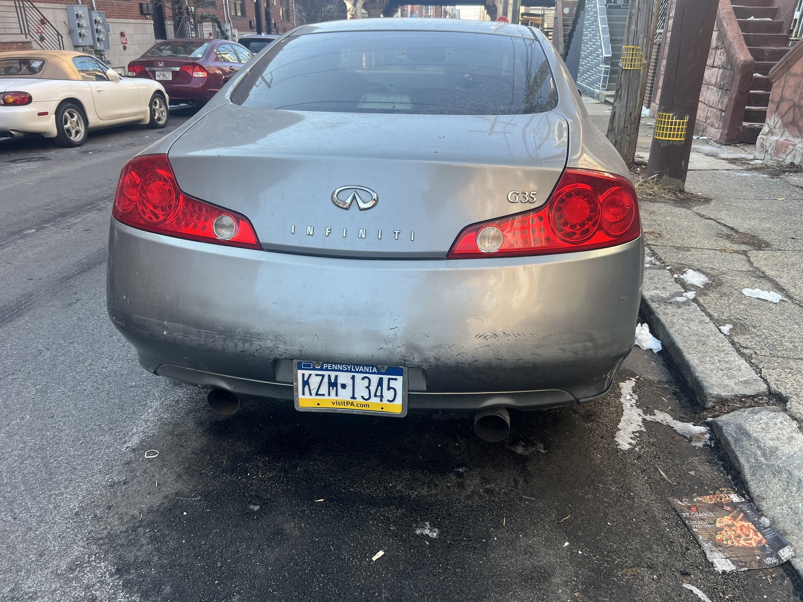 Photographic documentation of the work as submitted to the city's 311 record.