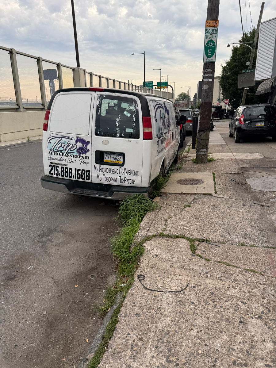 Photographic documentation of the work as submitted to the city's 311 record.