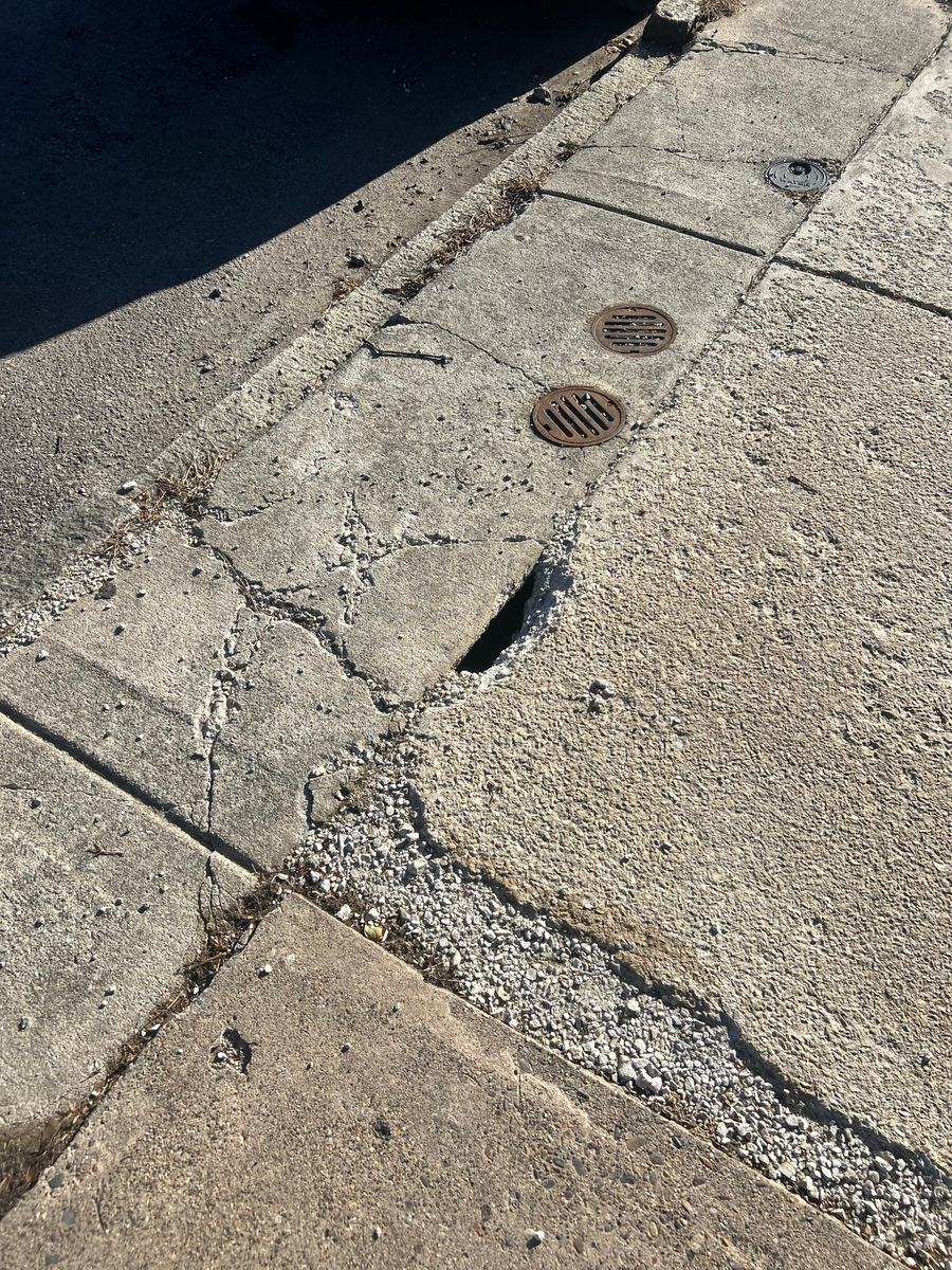Photographic documentation of the work as submitted to the city's 311 record.