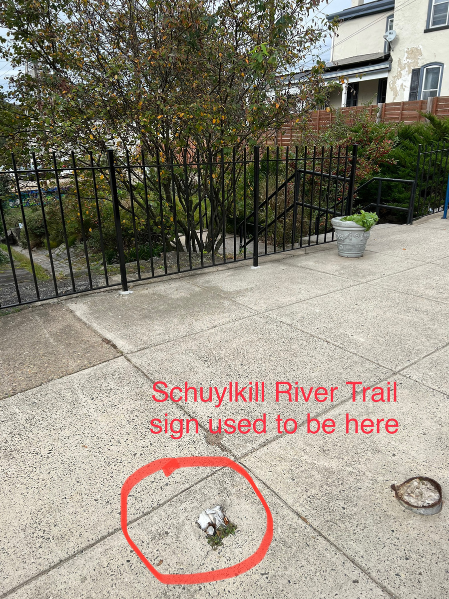 Photographic documentation of the work as submitted to the city's 311 record.