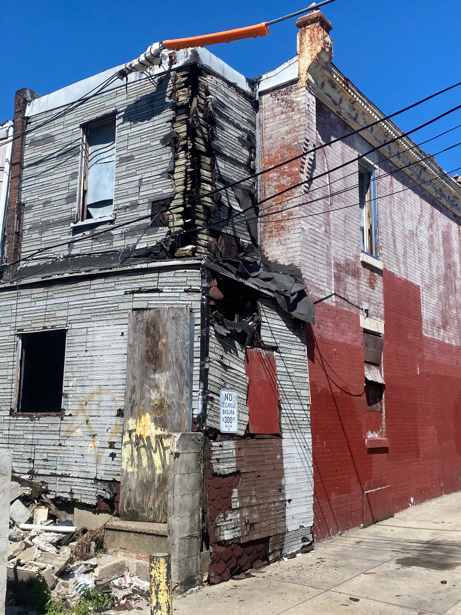 Photographic documentation of the work as submitted to the city's 311 record.