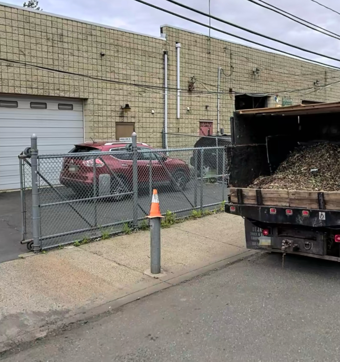 Photographic documentation of the work as submitted to the city's 311 record.