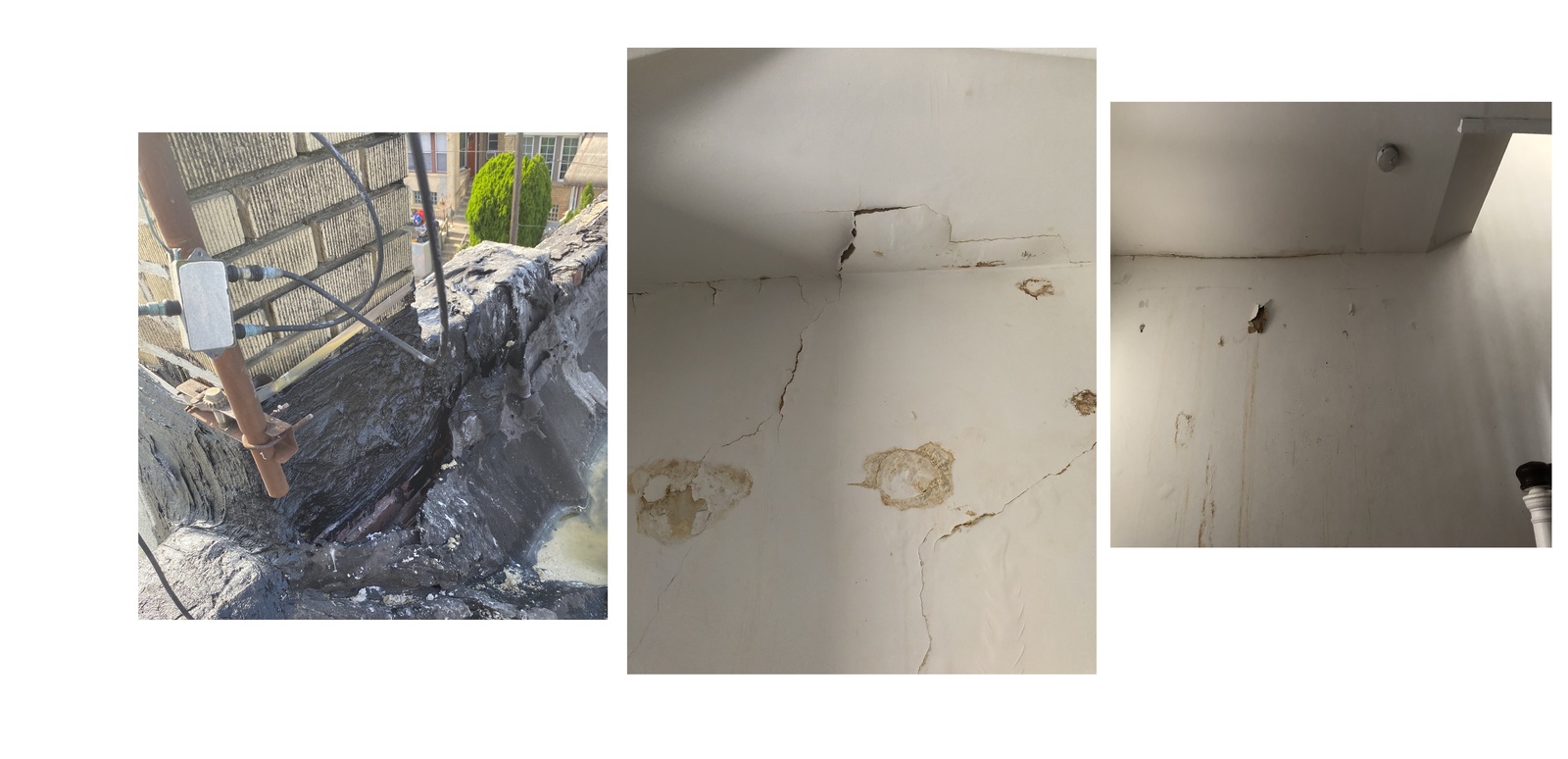 Photographic documentation of the work as submitted to the city's 311 record.