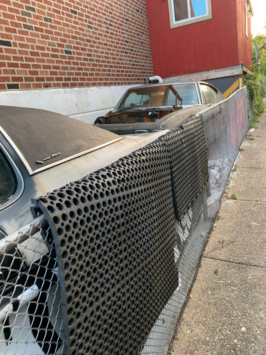 Photographic documentation of the work as submitted to the city's 311 record.