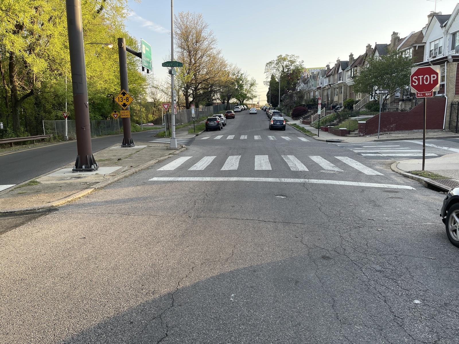 Photographic documentation of the work as submitted to the city's 311 record.
