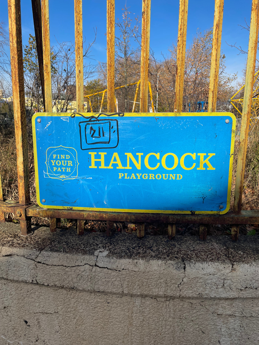 Photographic documentation of the work as submitted to the city's 311 record.