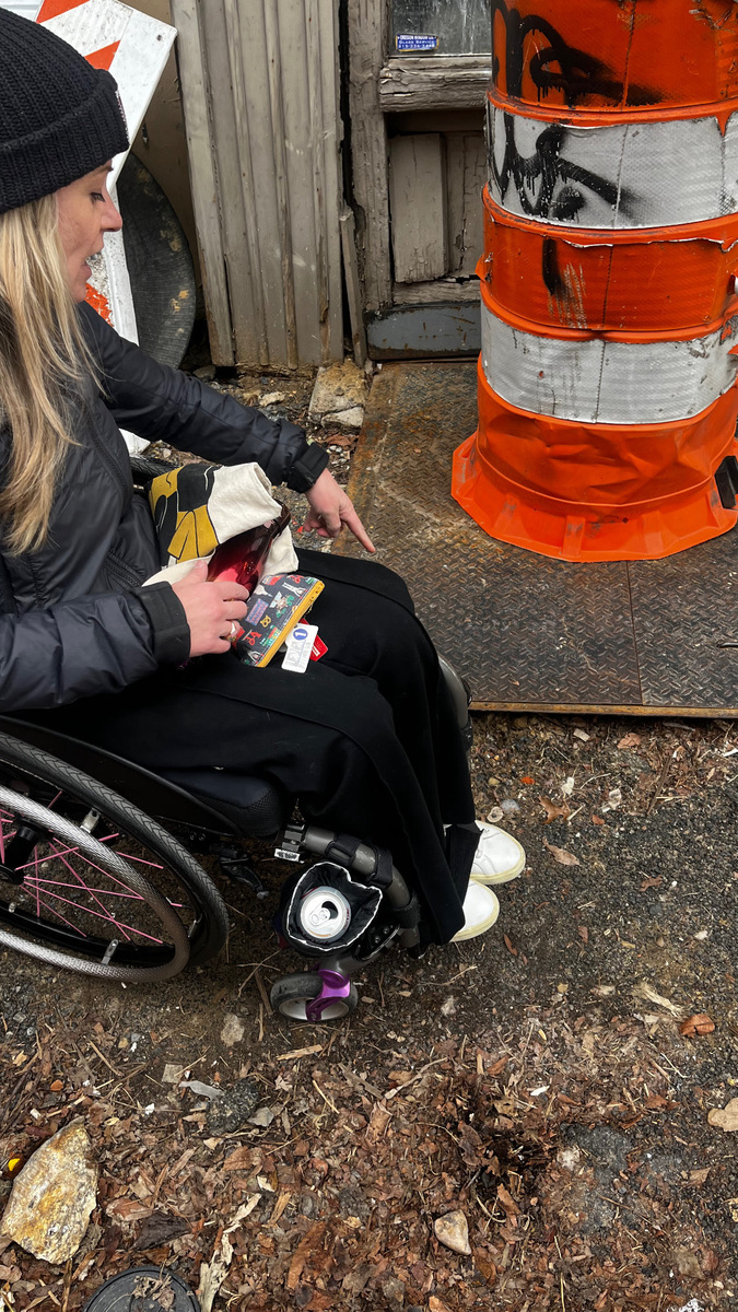 Photographic documentation of the work as submitted to the city's 311 record.