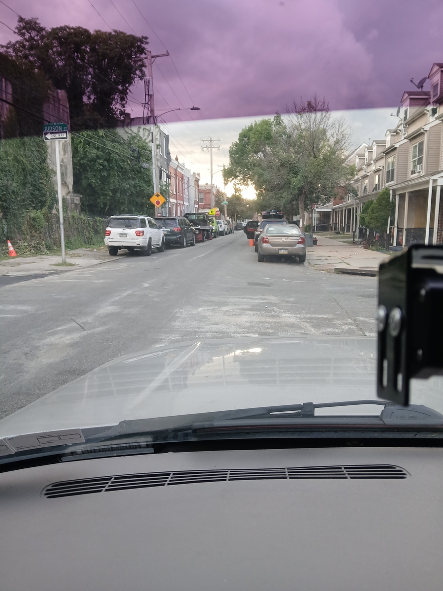Photographic documentation of the work as submitted to the city's 311 record.