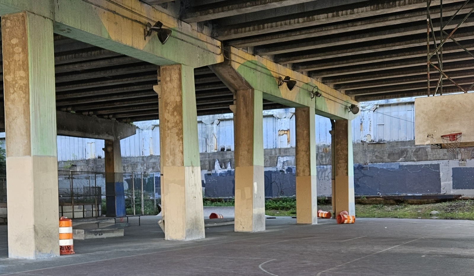Photographic documentation of the work as submitted to the city's 311 record.
