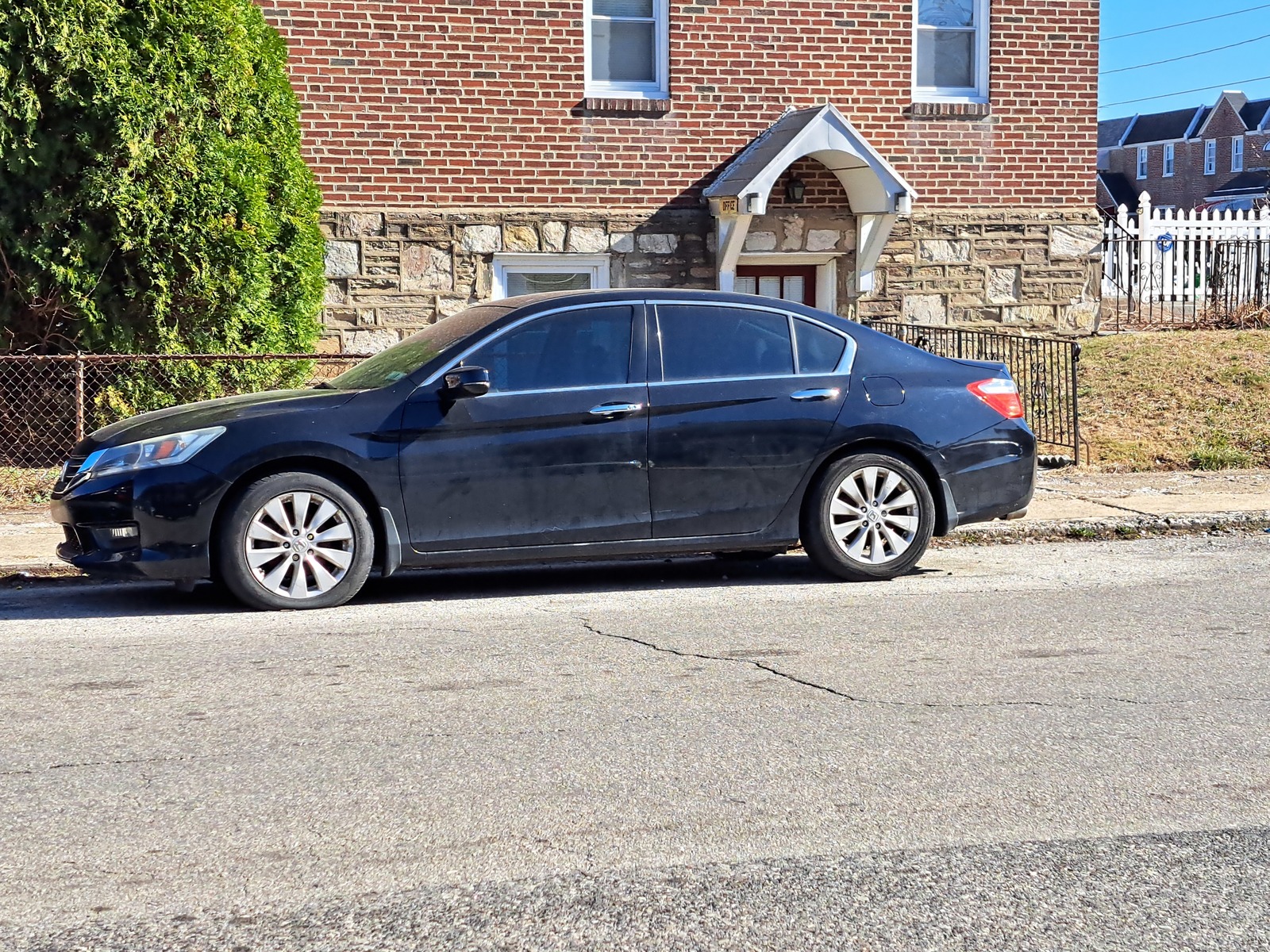 Photographic documentation of the work as submitted to the city's 311 record.