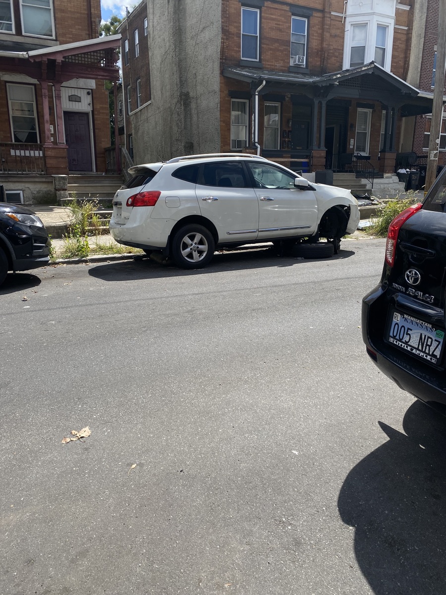 Photographic documentation of the work as submitted to the city's 311 record.