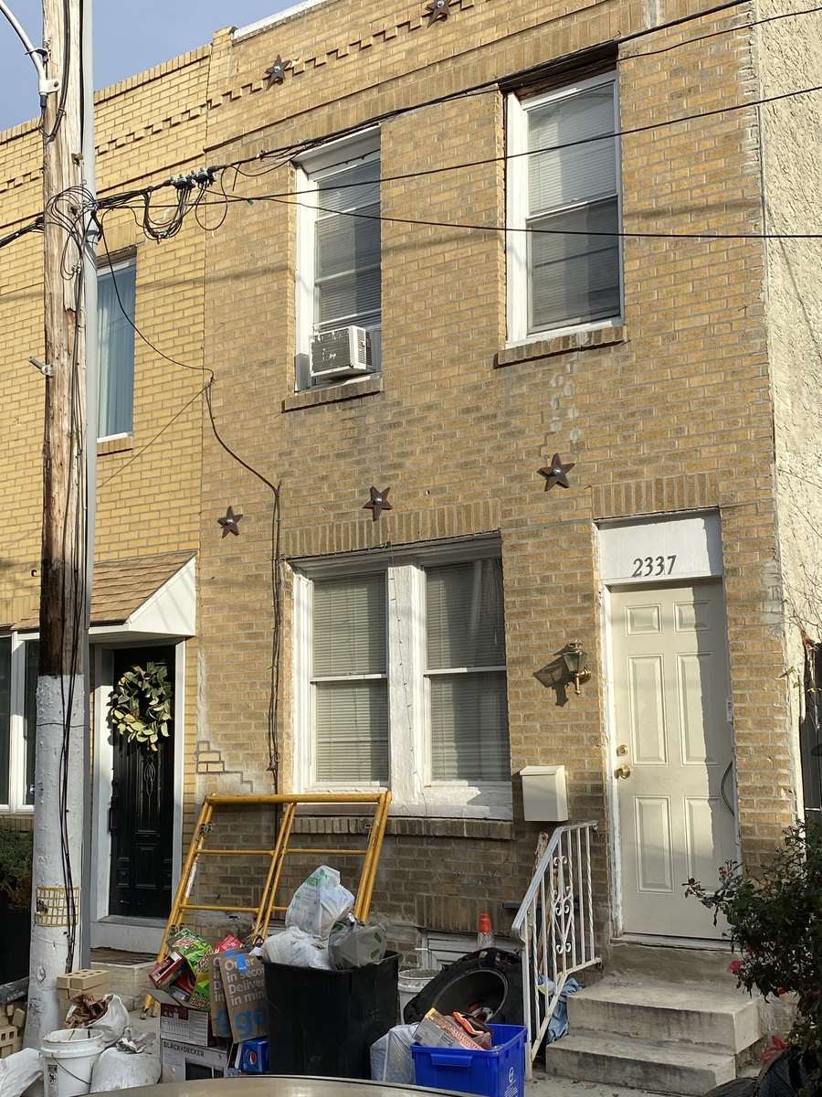 Photographic documentation of the work as submitted to the city's 311 record.