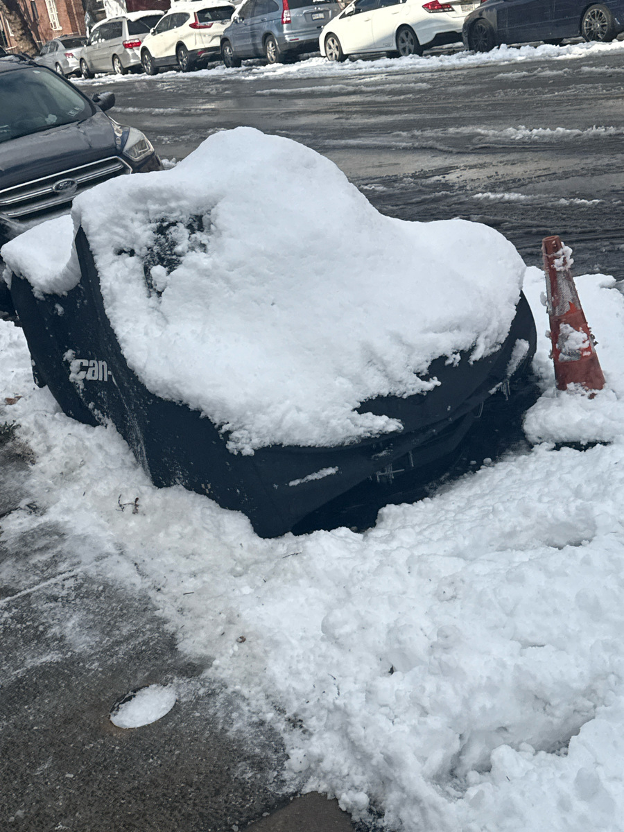 Photographic documentation of the work as submitted to the city's 311 record.
