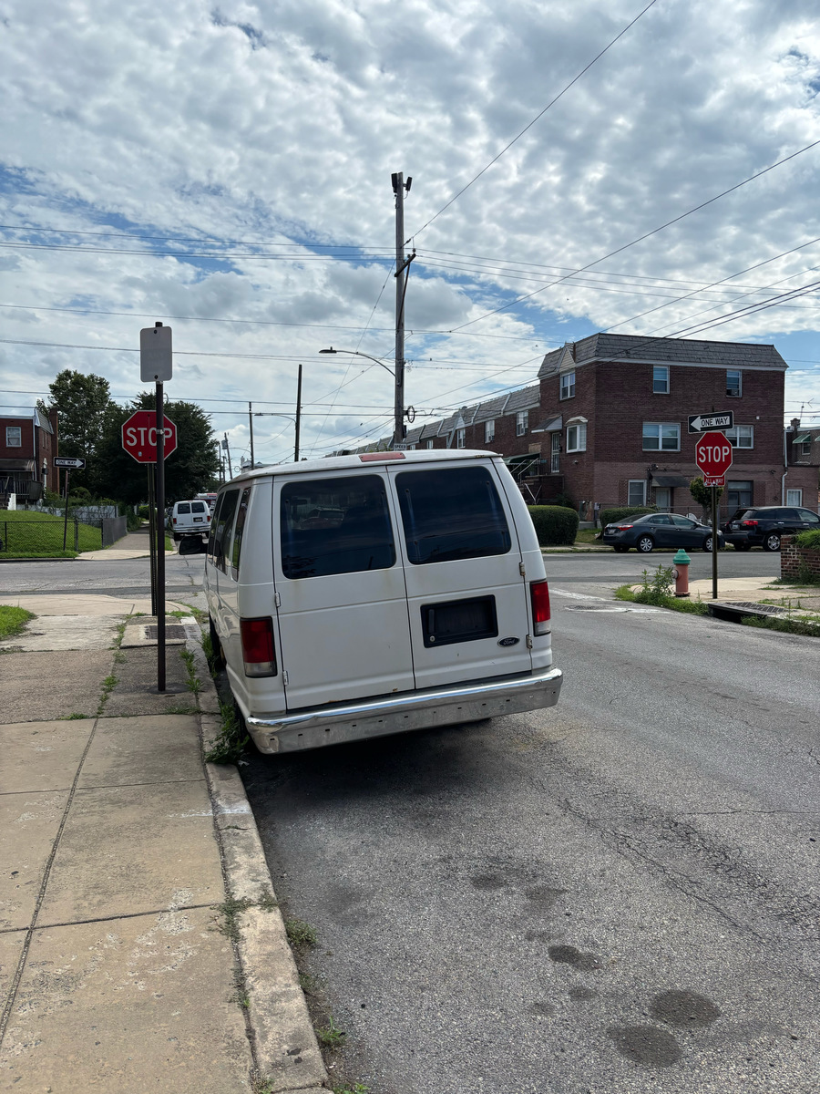 Photographic documentation of the work as submitted to the city's 311 record.