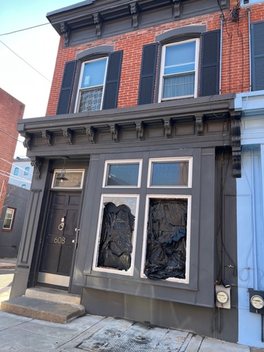 Photographic documentation of the work as submitted to the city's 311 record.