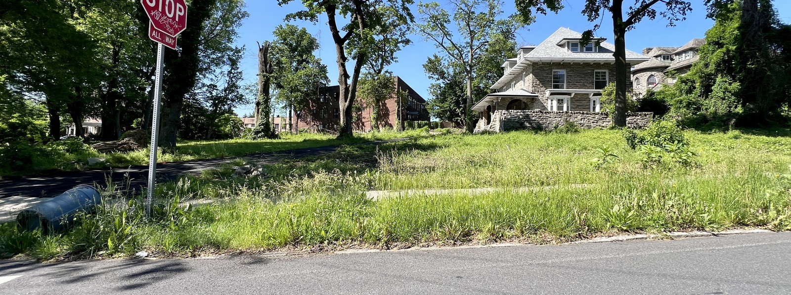 Photographic documentation of the work as submitted to the city's 311 record.