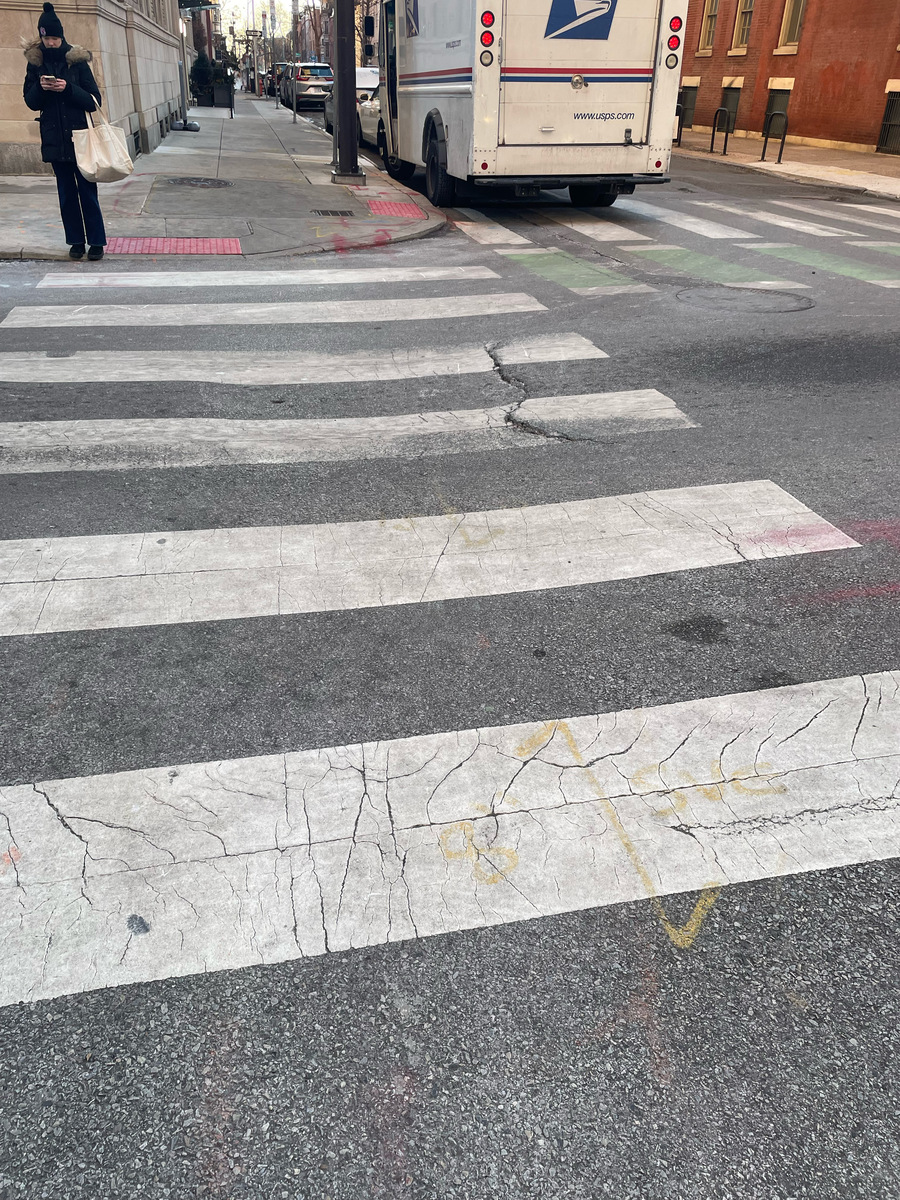 Photographic documentation of the work as submitted to the city's 311 record.