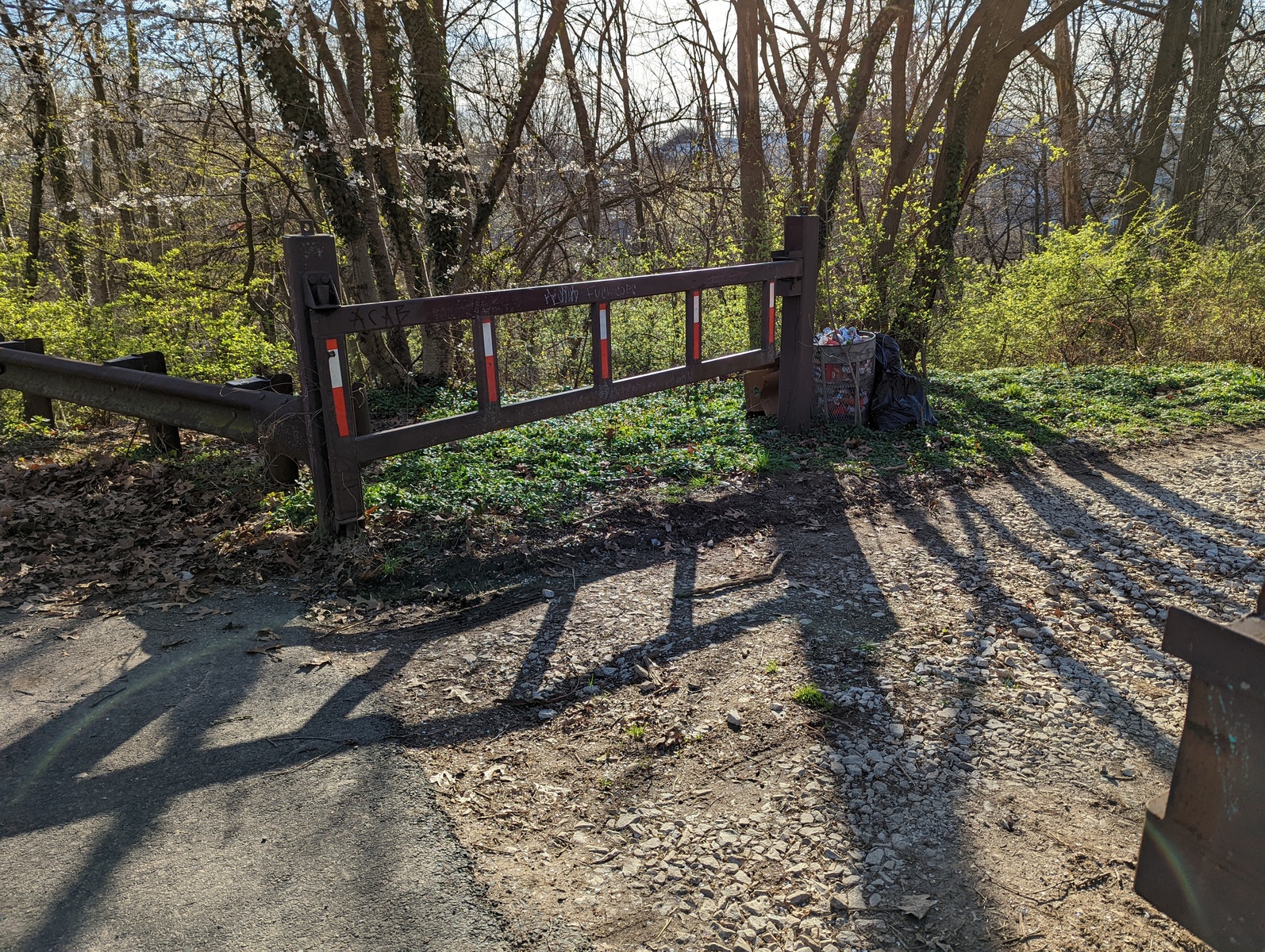 Photographic documentation of the work as submitted to the city's 311 record.
