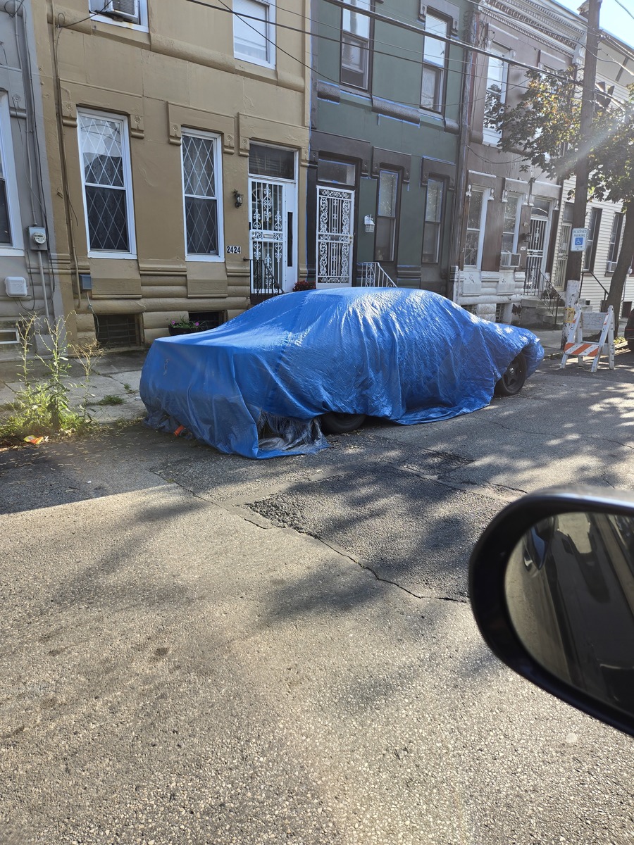 Photographic documentation of the work as submitted to the city's 311 record.