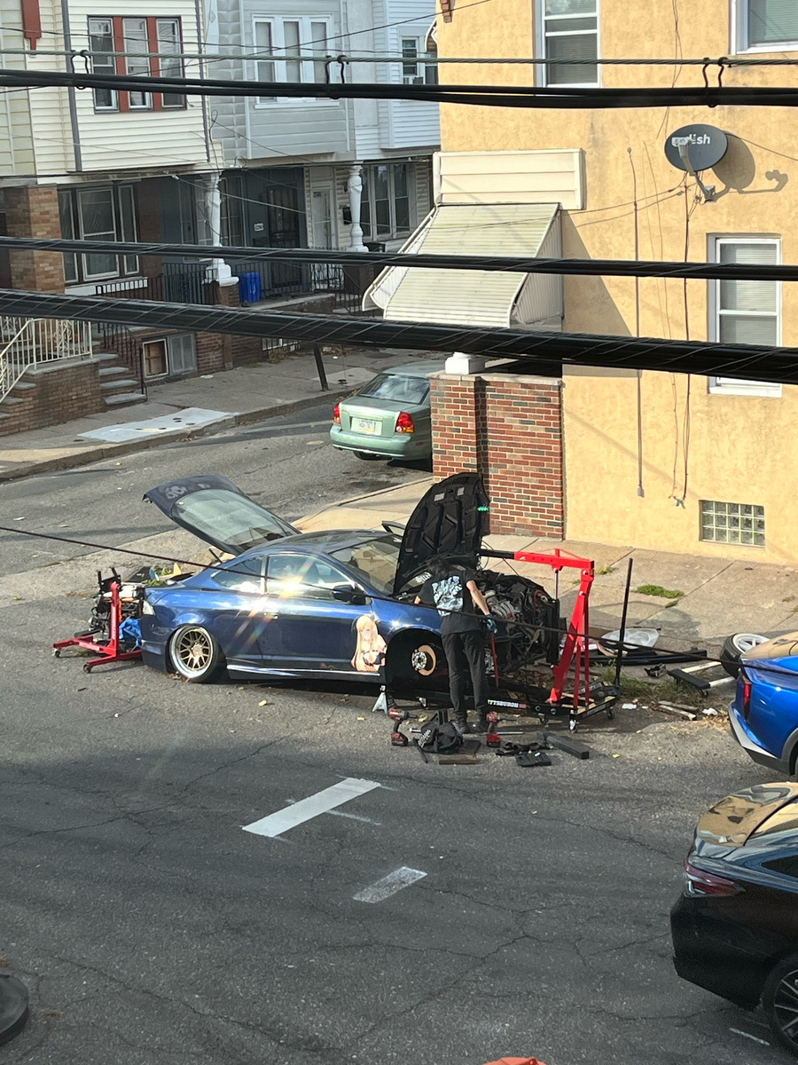 Photographic documentation of the work as submitted to the city's 311 record.