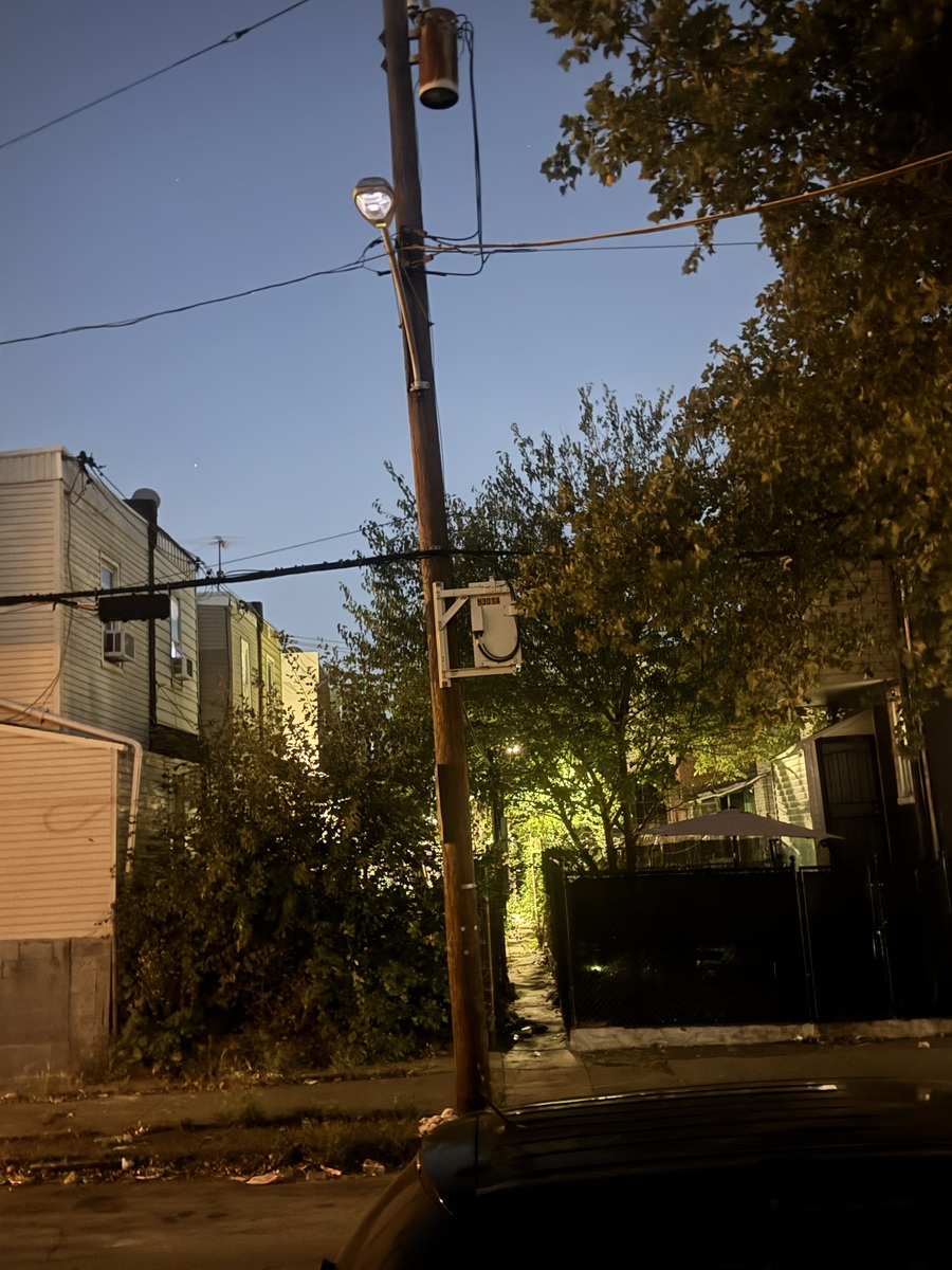 Photographic documentation of the work as submitted to the city's 311 record.