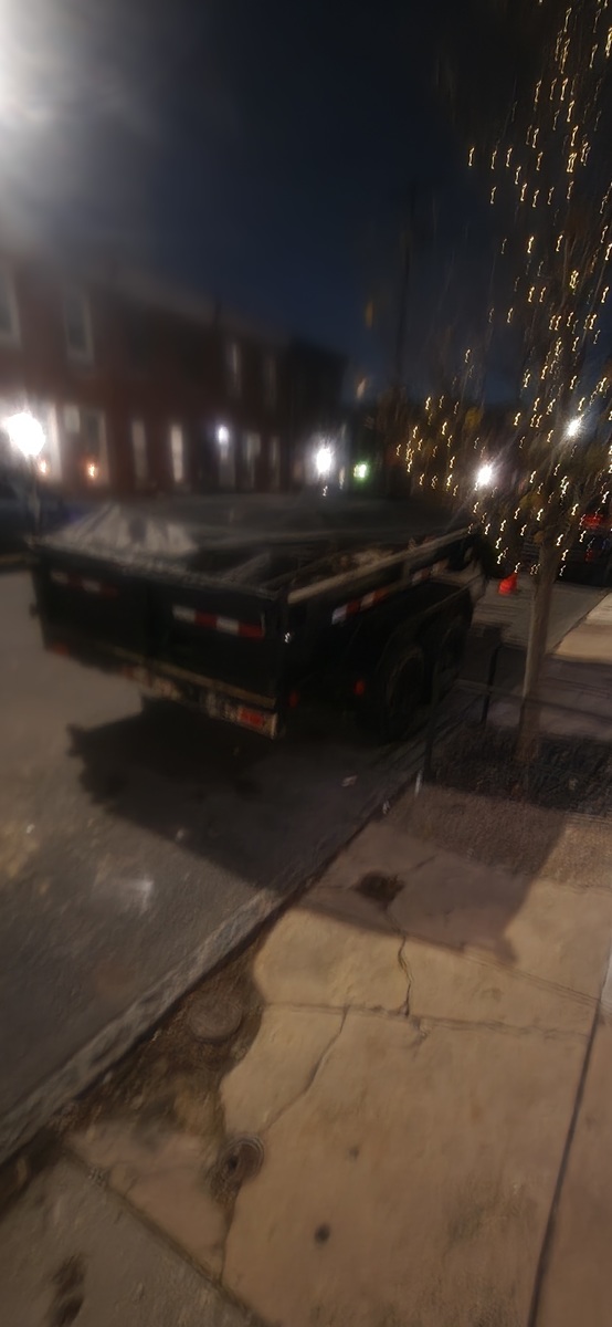 Photographic documentation of the work as submitted to the city's 311 record.