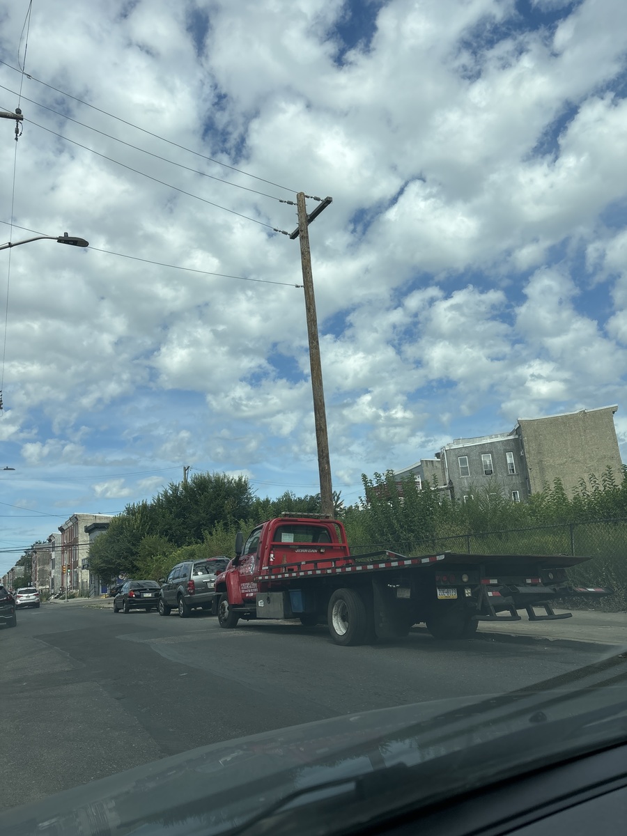 Photographic documentation of the work as submitted to the city's 311 record.