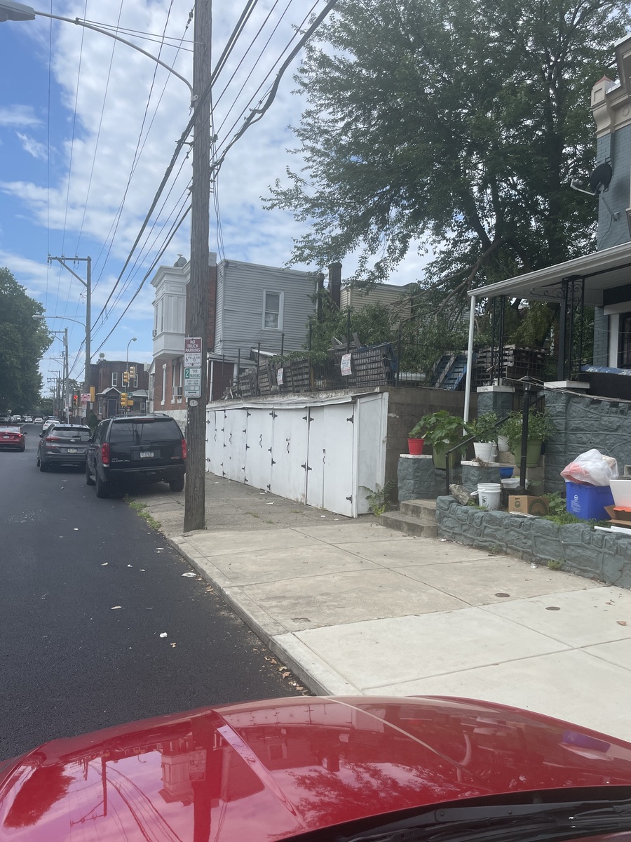 Photographic documentation of the work as submitted to the city's 311 record.