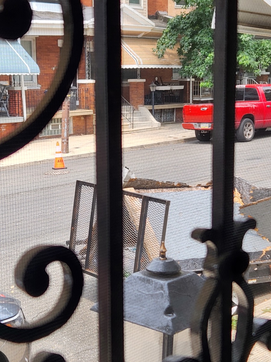 Photographic documentation of the work as submitted to the city's 311 record.