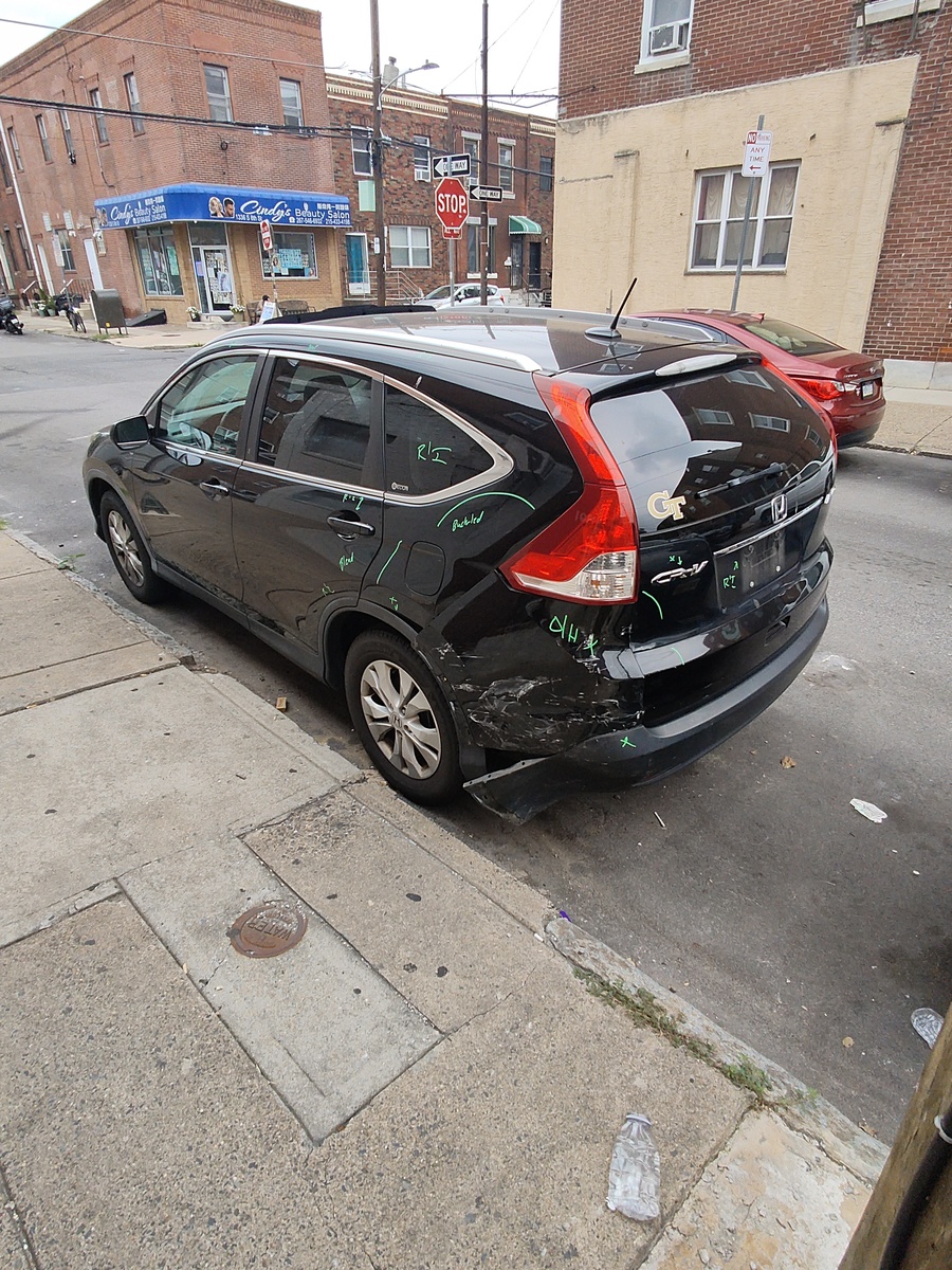 Photographic documentation of the work as submitted to the city's 311 record.