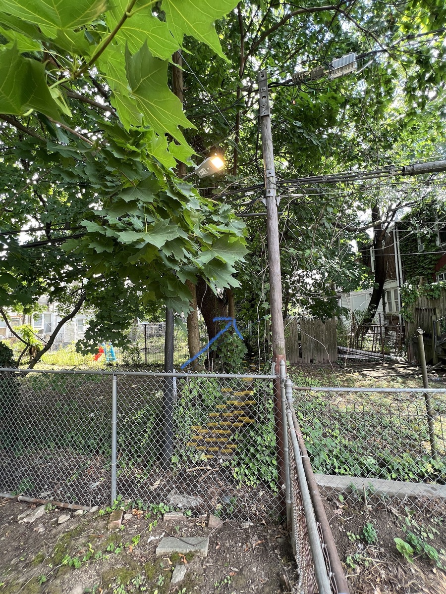 Photographic documentation of the work as submitted to the city's 311 record.