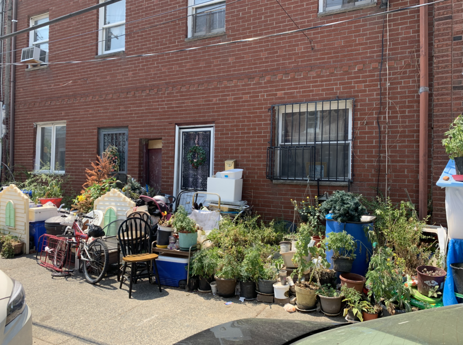 Photographic documentation of the work as submitted to the city's 311 record.